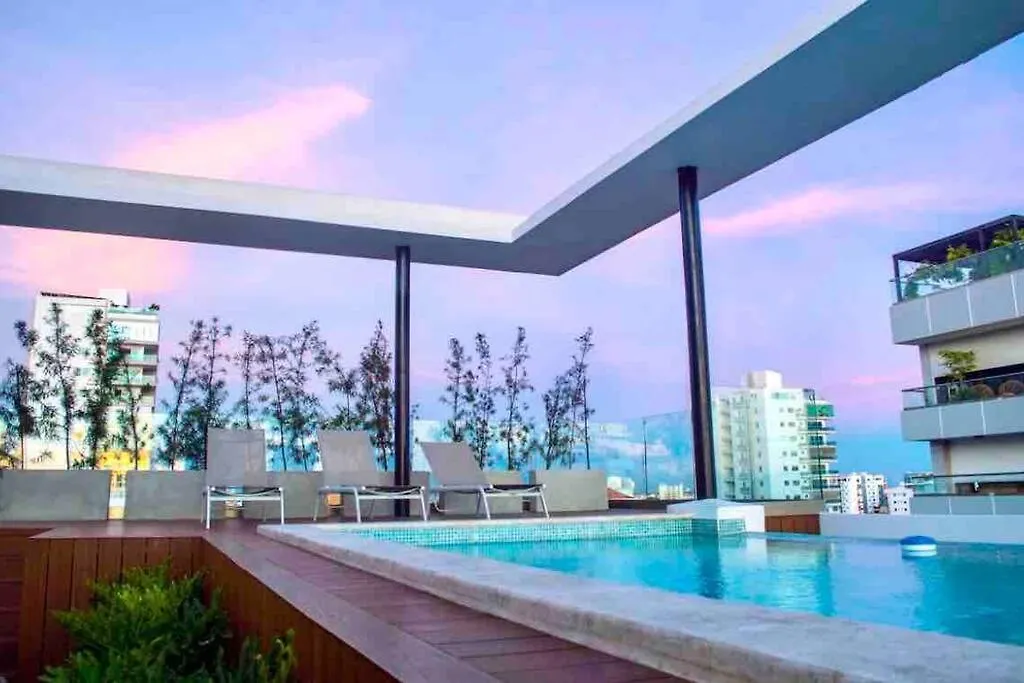 Apartamento Luxury 1 Bdr , Rooftop Pool, Gym, In Downtown D2 Santo Domingo República Dominicana